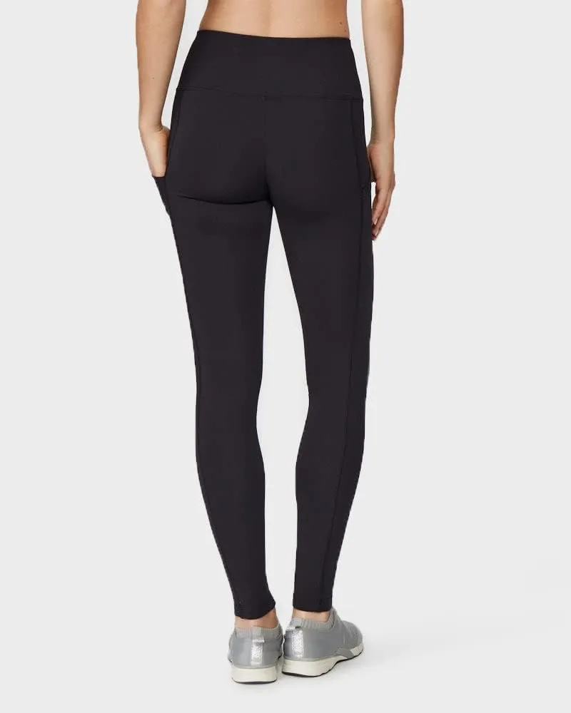 32 Degrees Womens High Waist Yoga Pants with Pockets | Workout Athletic Leggings