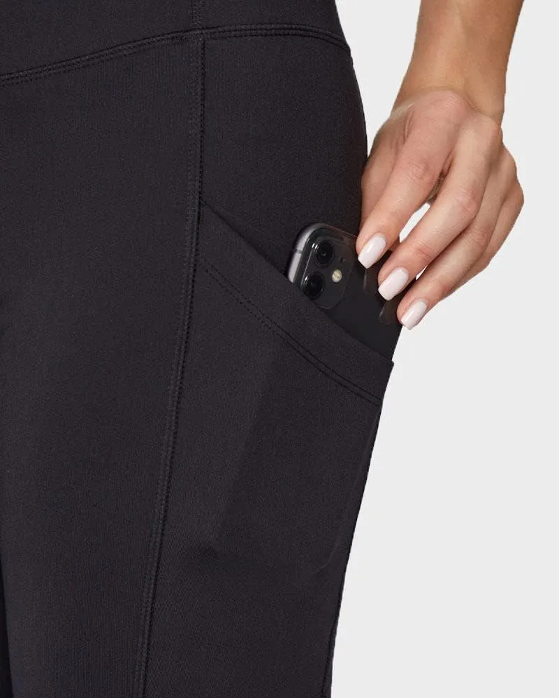 32 Degrees Womens High Waist Yoga Pants with Pockets | Workout Athletic Leggings