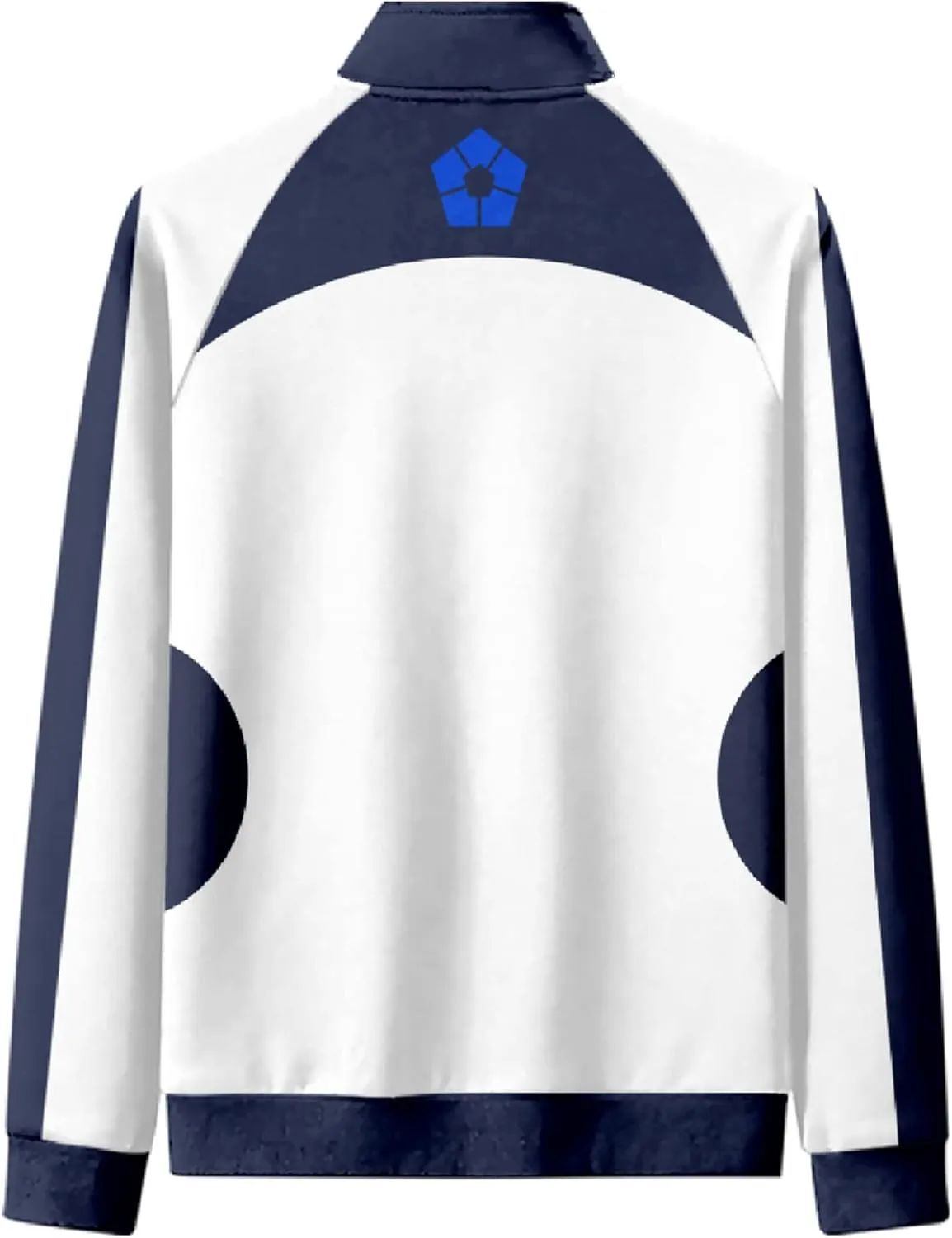 Blue Lock Jacket and Pants Yoichi Isagi Cosplay Costumes Blue White Tracksuit Sweatshirt Sportswear for Women Men