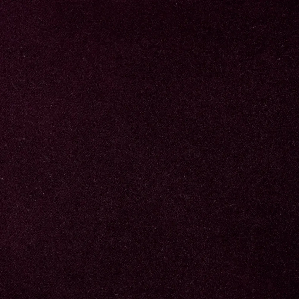 Burgundy Double-Breasted Velvet Smoking Jacket