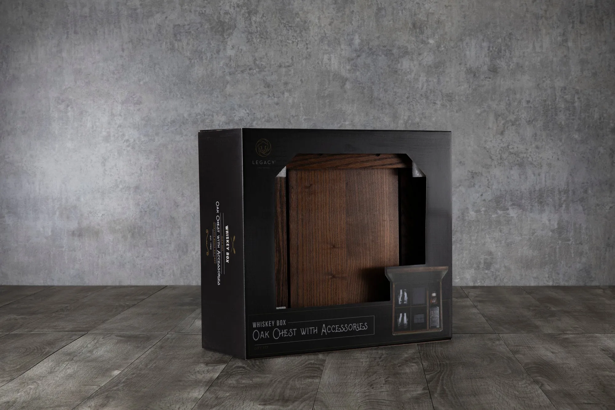Columbus Blue Jackets - Whiskey Box Gift Set