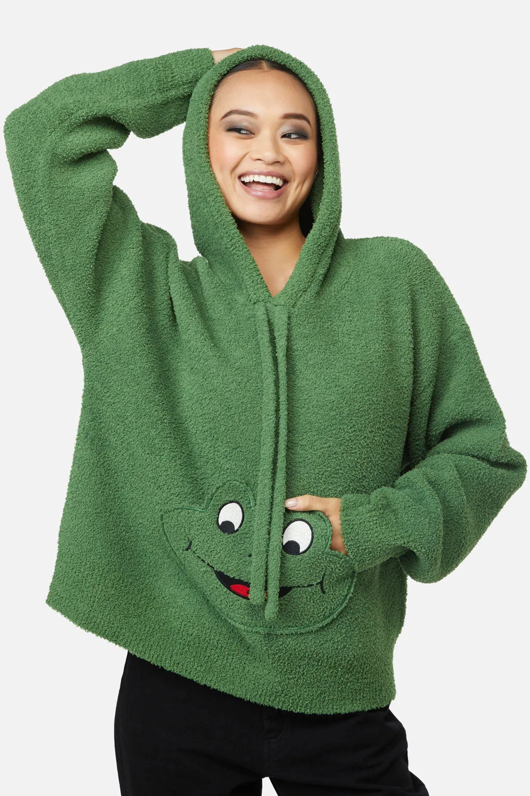 Frog Knit Hoodie