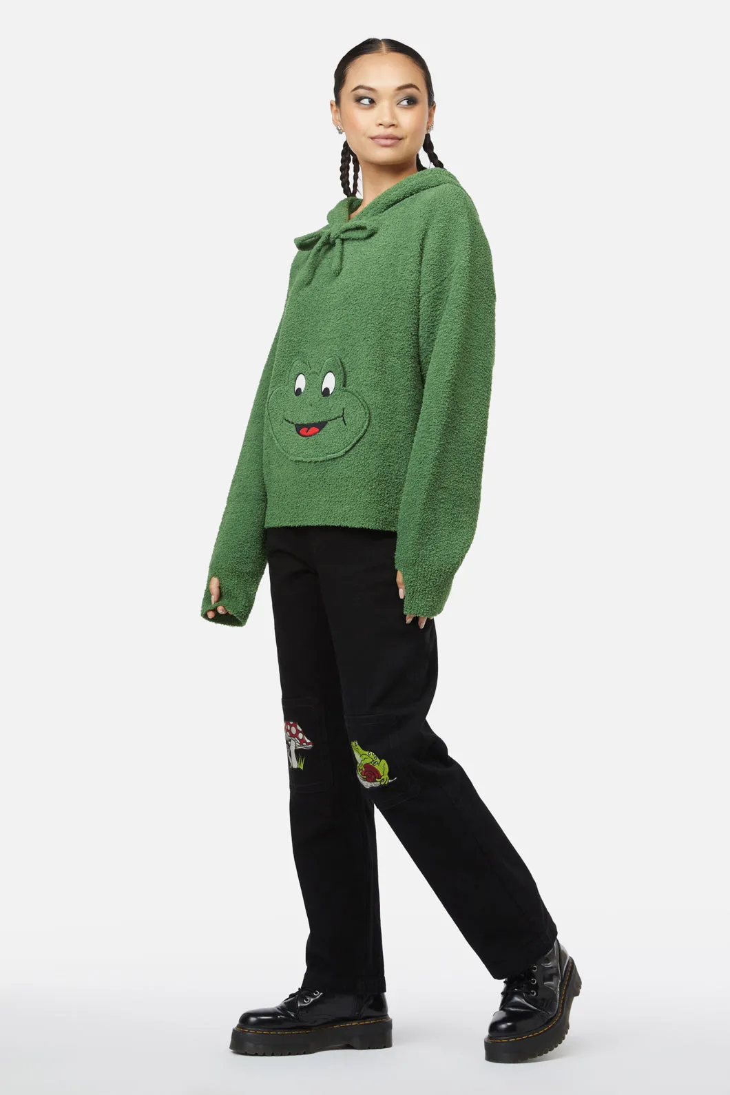 Frog Knit Hoodie