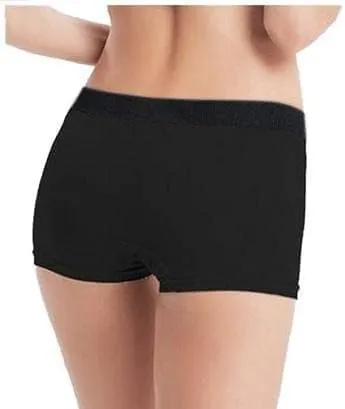 INGKE Harness Pants Strapless Underpants for Men Women Couples Unisex Briefs-Black