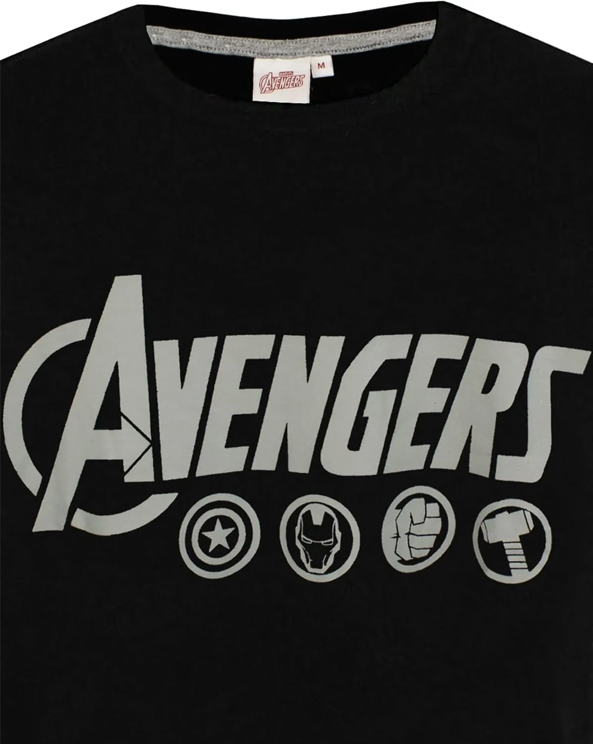 Marvel The Avengers Mens Pajamas Logo Lounge Pants & T-Shirt Set