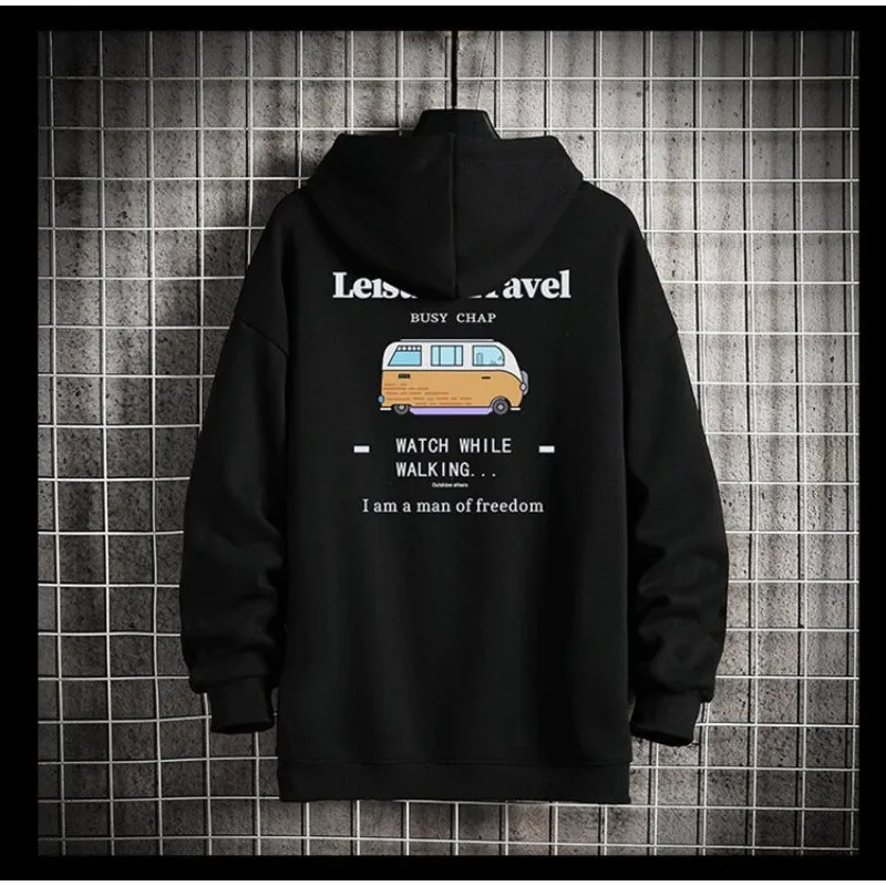 Men's Fleece Streetwear Hoodie