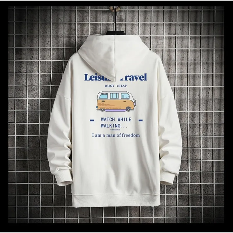 Men's Fleece Streetwear Hoodie