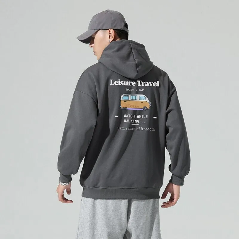 Men's Fleece Streetwear Hoodie
