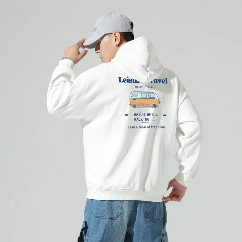Men's Fleece Streetwear Hoodie