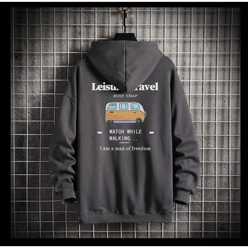 Men's Fleece Streetwear Hoodie