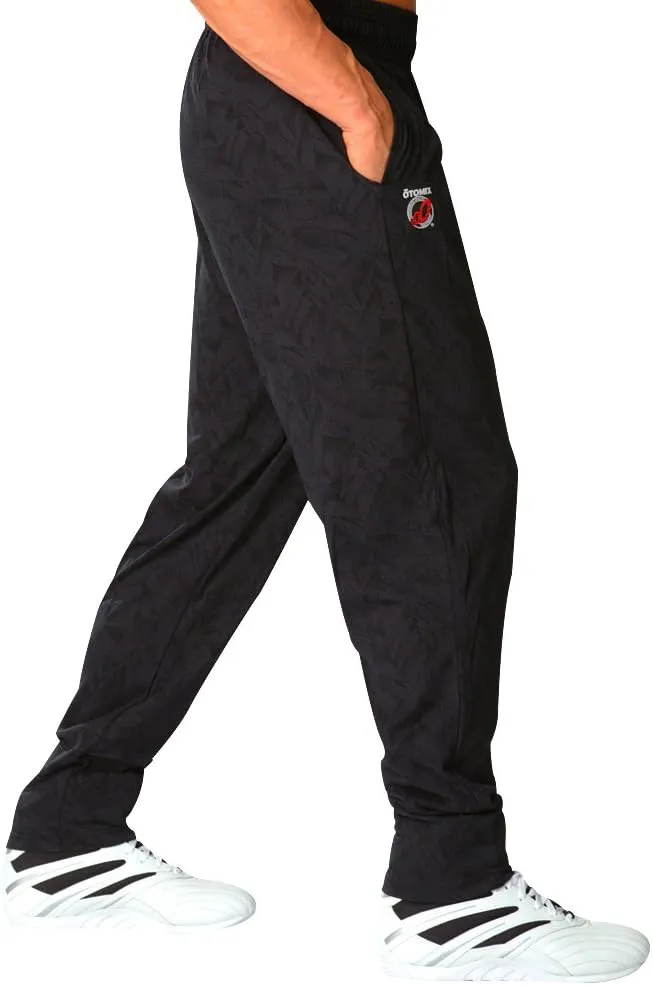 Otomix Men's 100% Cotton Solid Color Baggy Bodybuilding Workout Pants