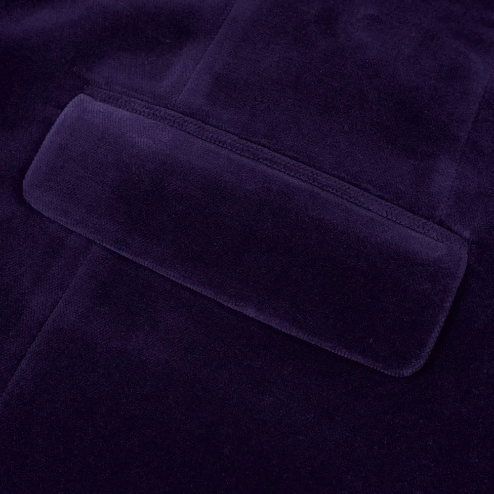 Plum Velvet Jacket
