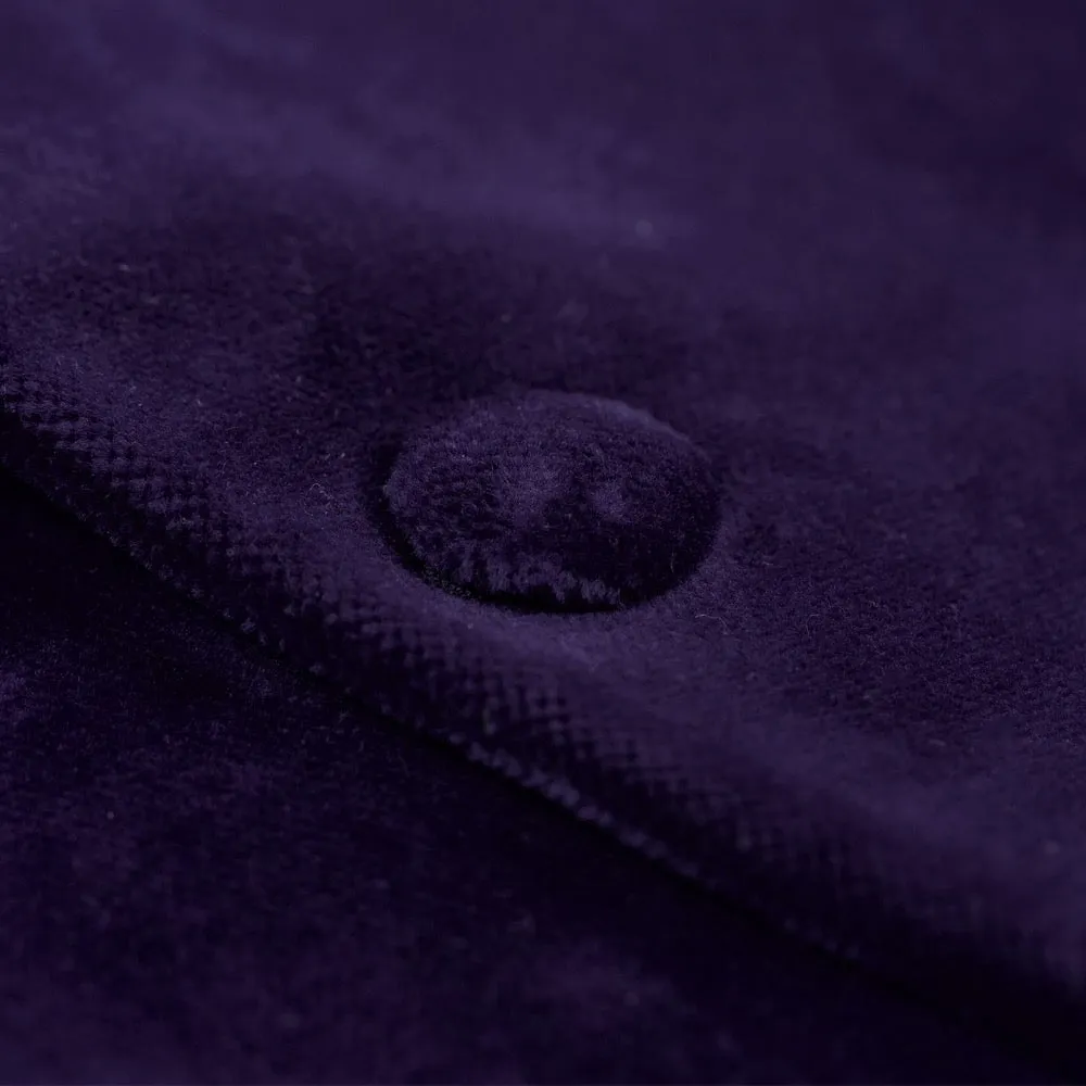 Plum Velvet Jacket