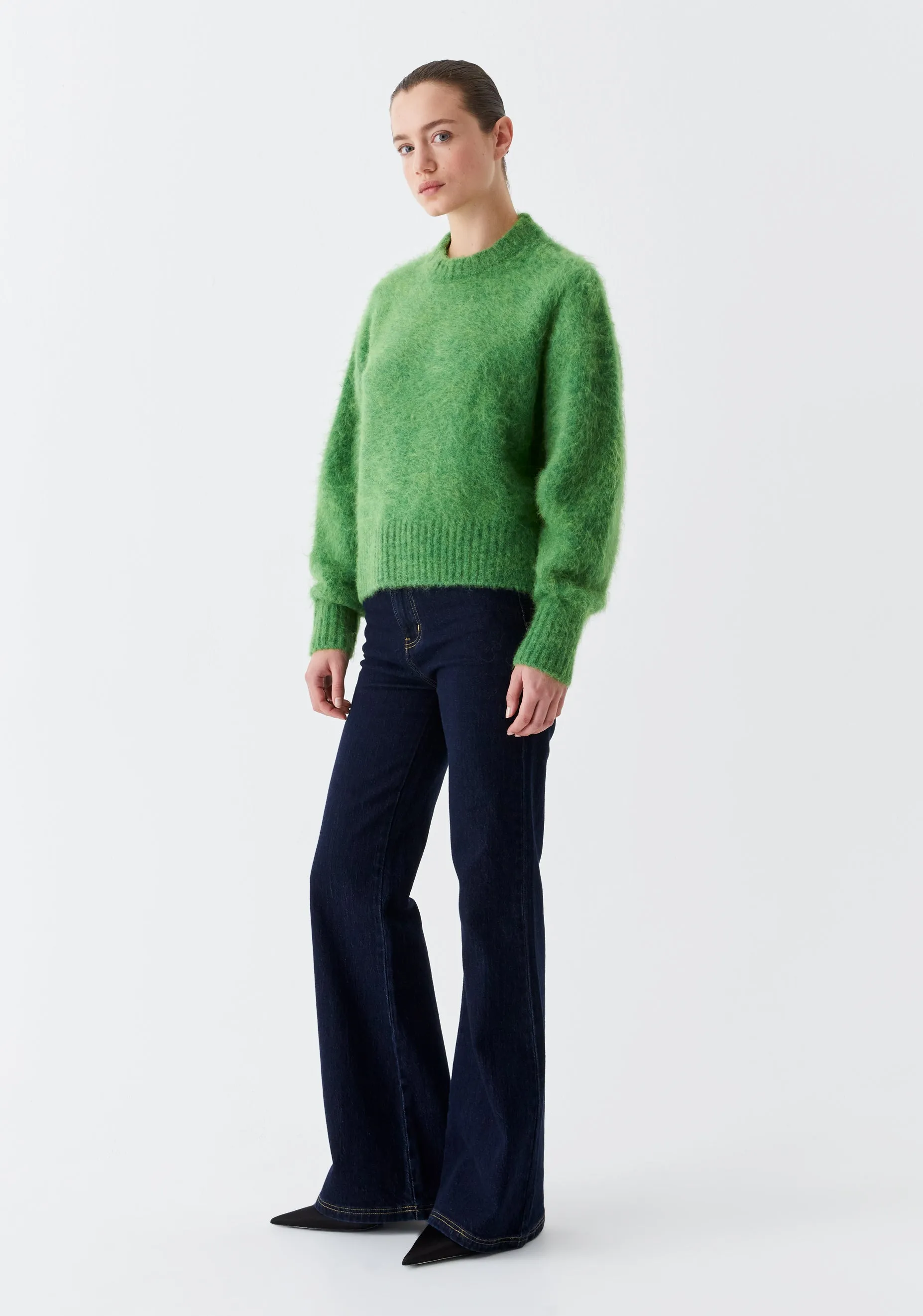 Riley Knit Pullover_Wasabi