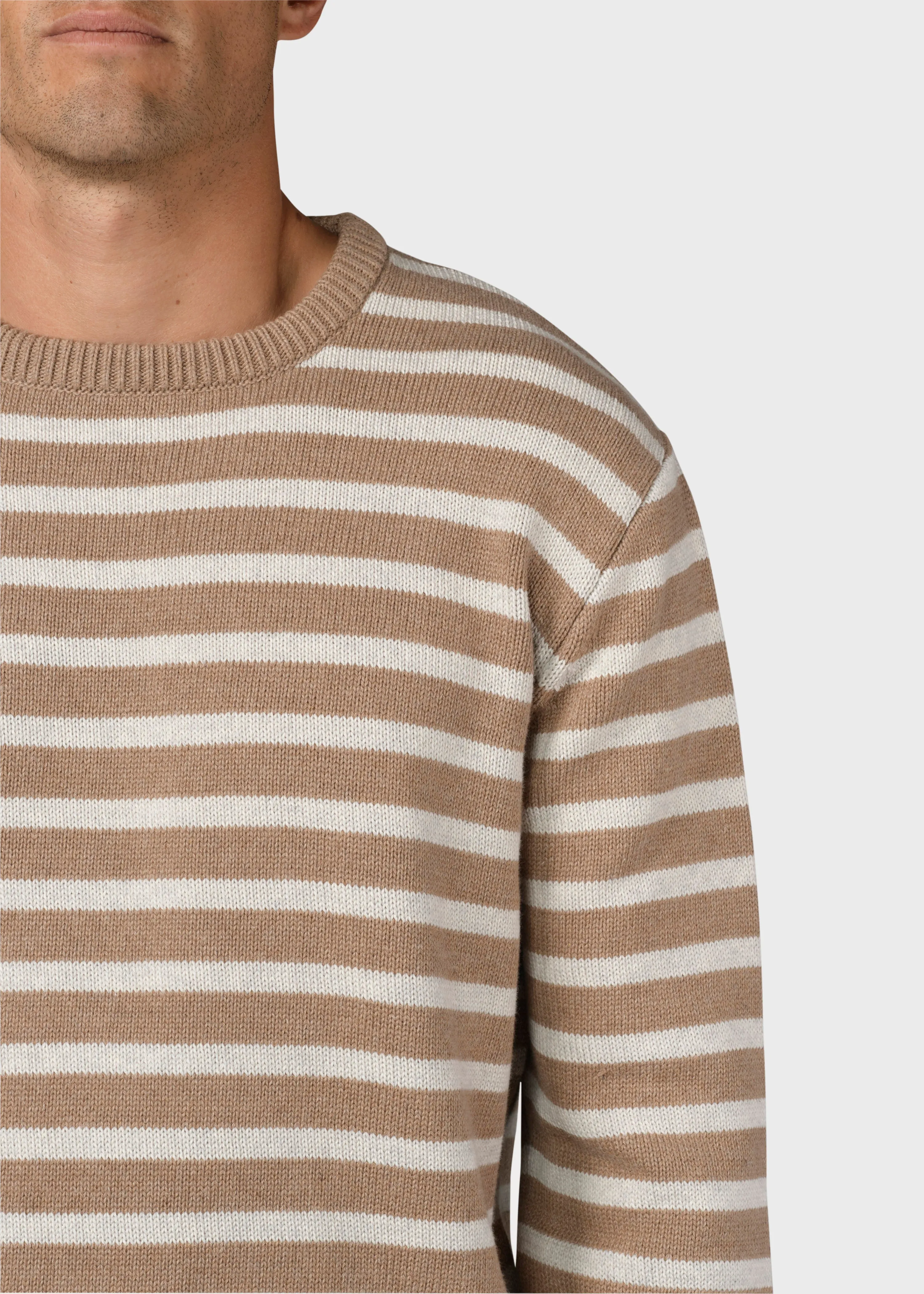 Robert knit - Sand/cream