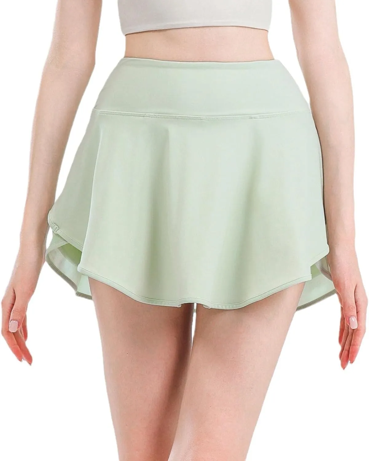 Tennis Skirts for Women Summer Golf Skort High Waisted Workout Athletic Skorts Quick Dry Skirts Sports Running Shorts