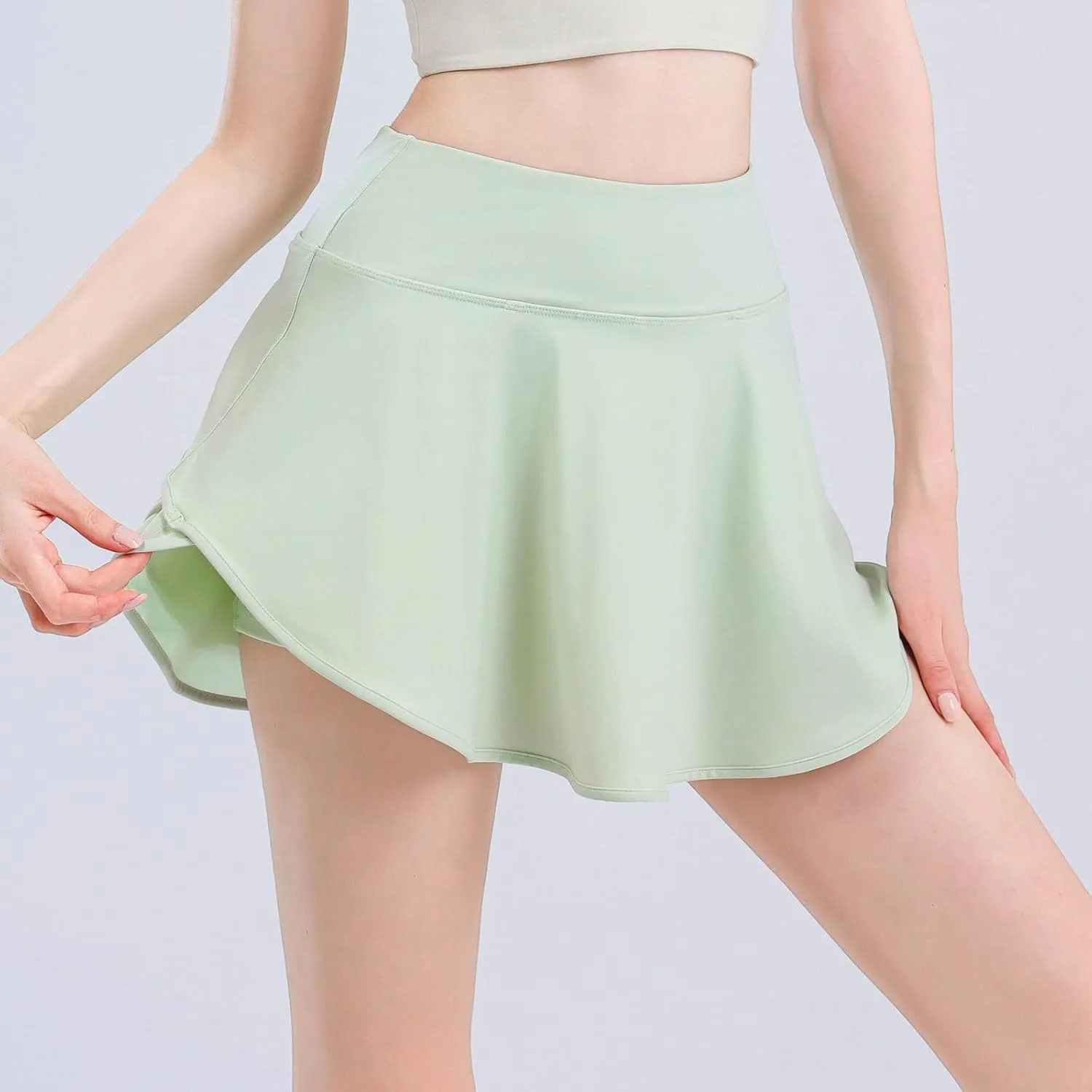Tennis Skirts for Women Summer Golf Skort High Waisted Workout Athletic Skorts Quick Dry Skirts Sports Running Shorts