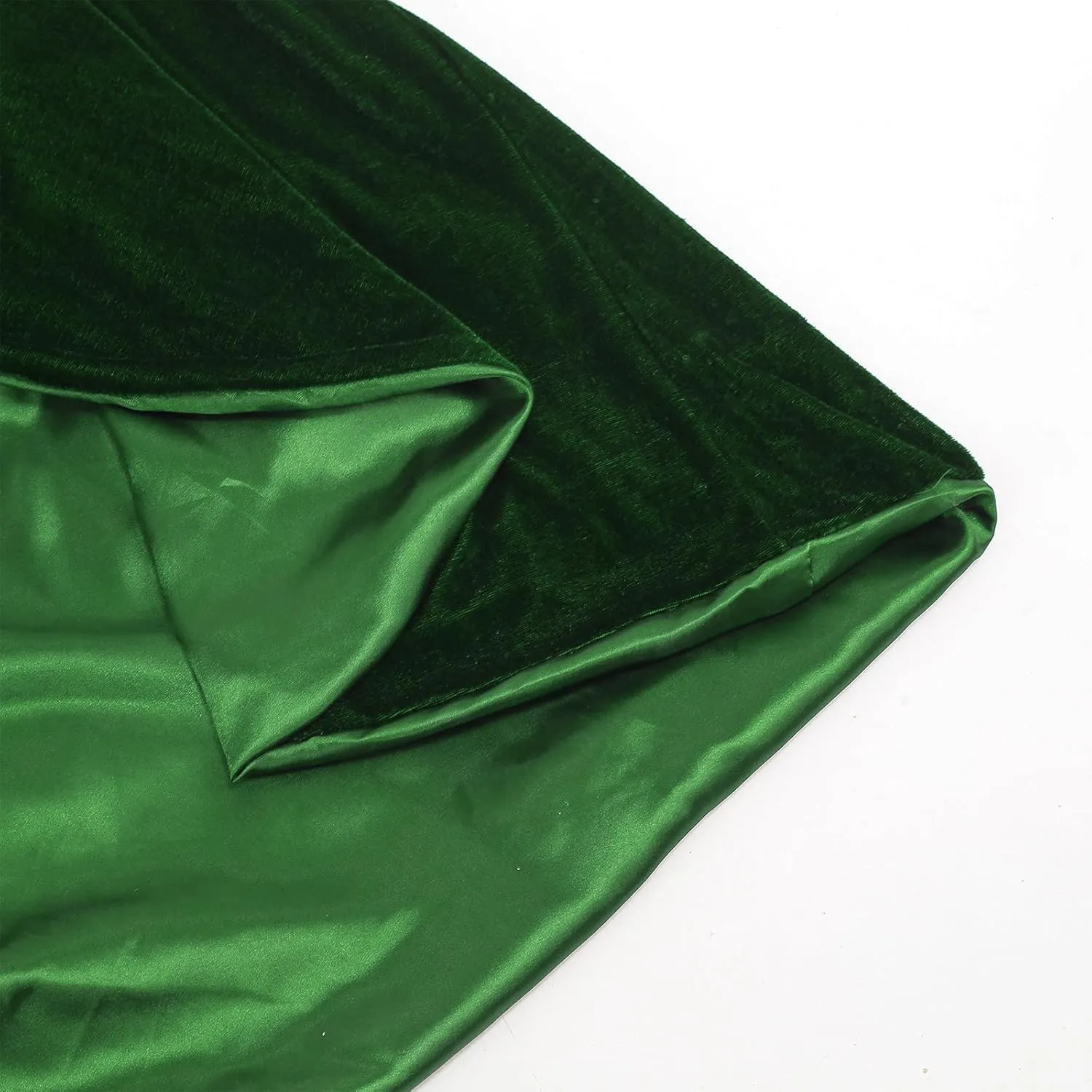 TOONRAIN Velvet Wizard Robe with Satin Wizard Cloak Adult Wizard Costume with Hood for Men and Women