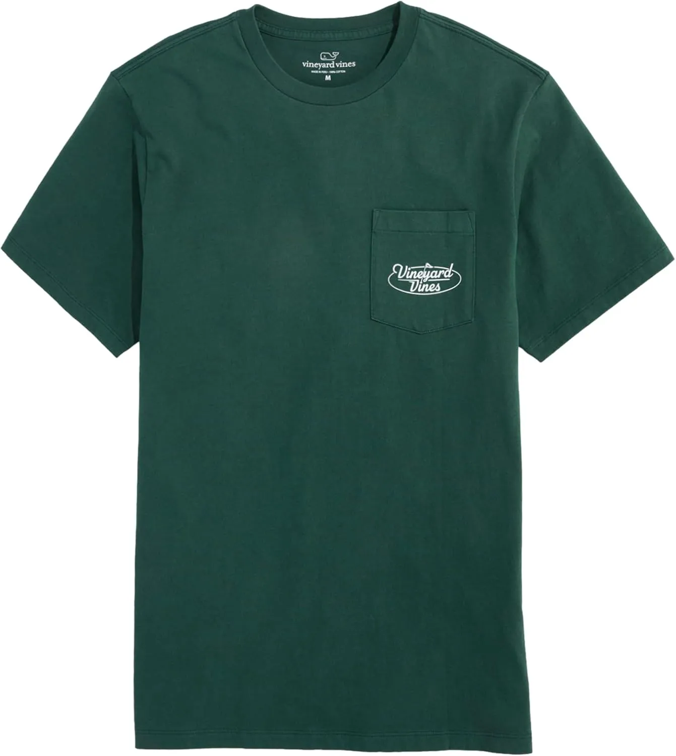 vineyard vines Men's Vv Golf Logo Short-Sleeve Pocket Tee