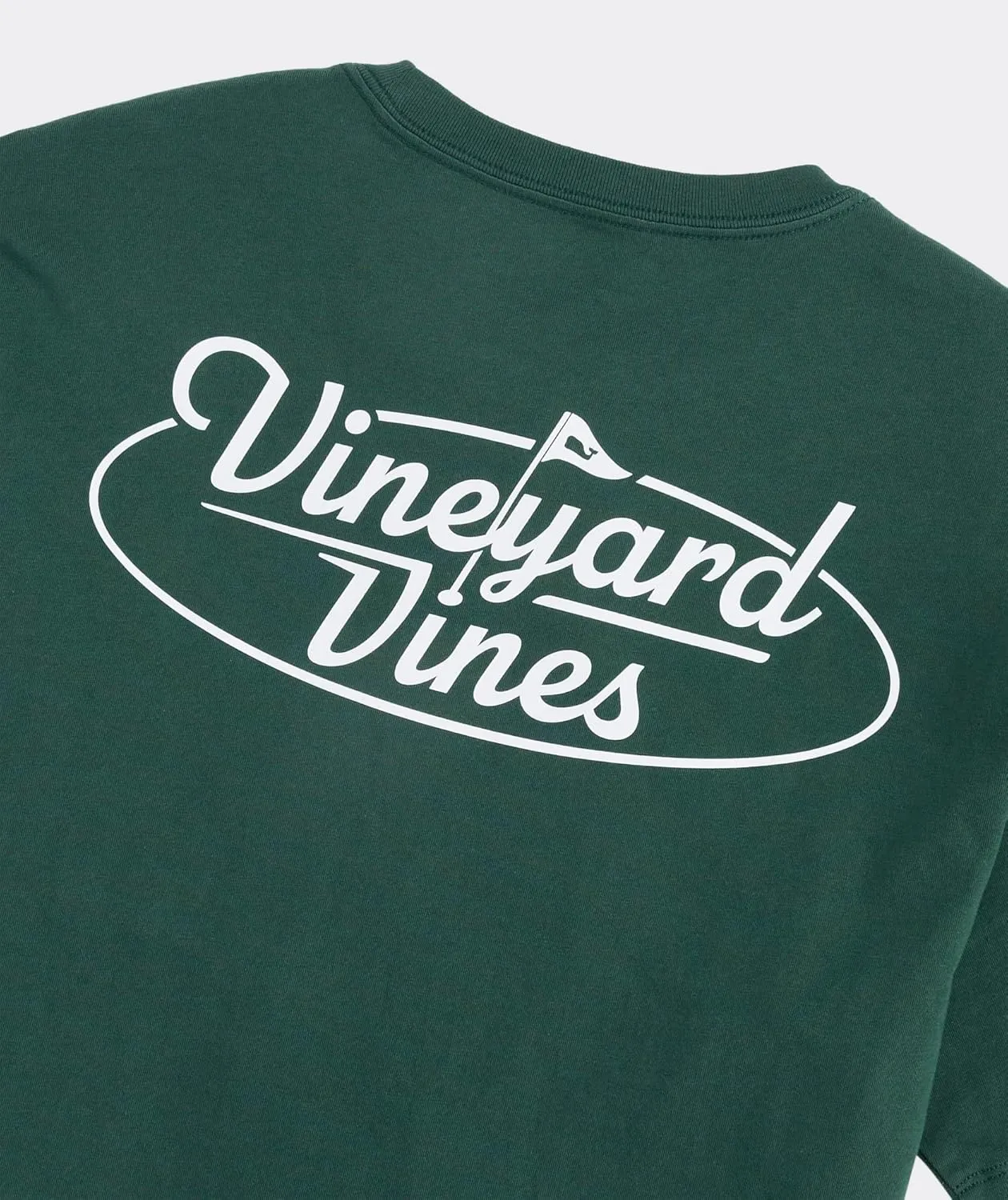 vineyard vines Men's Vv Golf Logo Short-Sleeve Pocket Tee