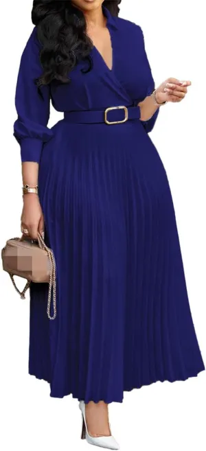 Wear to Work Midi Dress for Women Business Casual A-line Bodycon Midi Dress Elegance Church Outfits