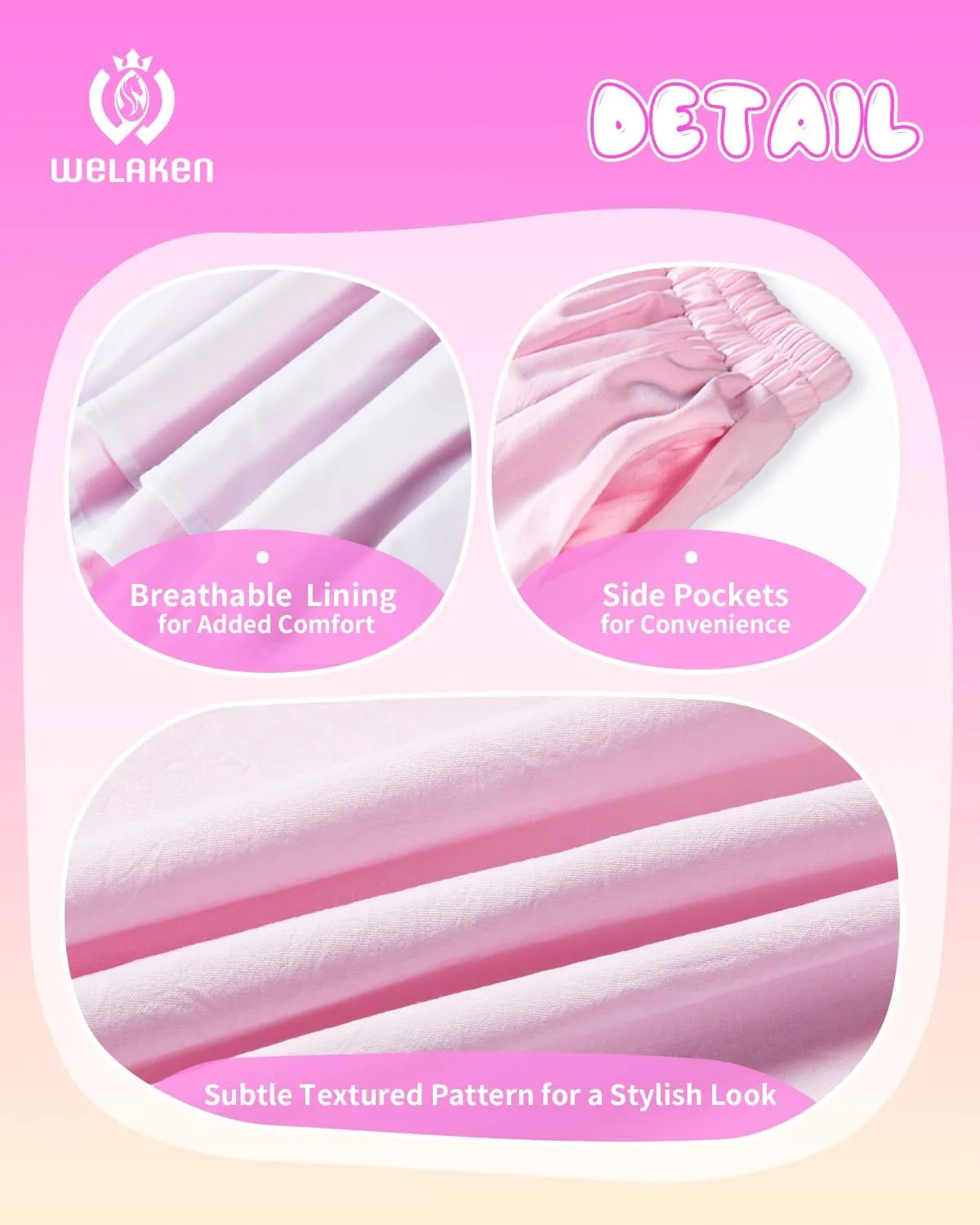 WELAKEN Girls Long Skirts Elastic Waist Flowy Ruffle Maxi Skirt with Pockets